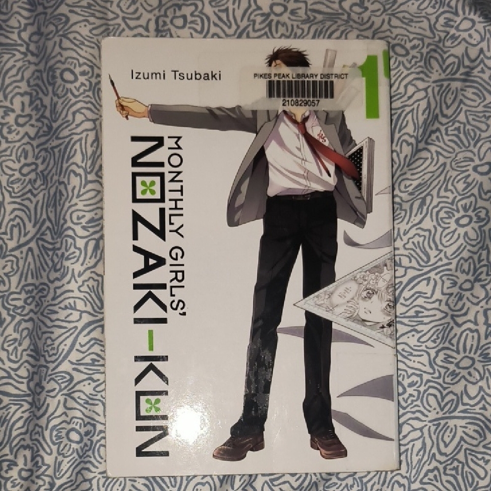 Monthly Girls' Nozaki-kun Vol.1 Manga — White, Black, Green Accents